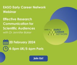 Easa early career network webinar effective research communication for scientific audiences.