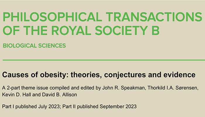 Royal Society publishes 2 part special series on Obesity